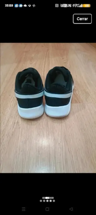 Zapatillas Nike Negras y Blancas