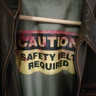 Chaqueta símil cuero envejecido Springfield hombre