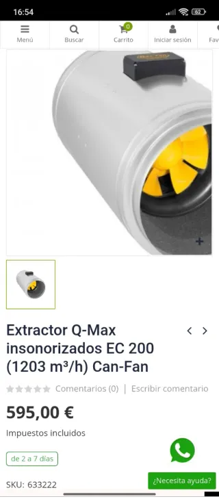 Extractor Q Max 200/1120