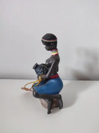 Figura decorativa africana Jamaica