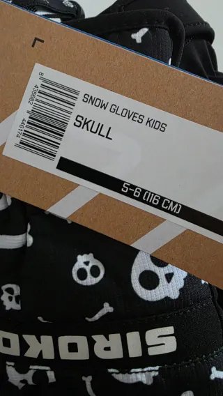 Guantes esquí SIROKO niño/a Talla 5-6