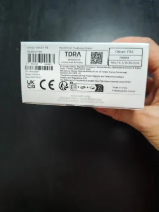 Reloj Motorola Moto Watch Fit