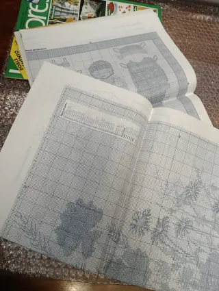 Revistas punto de cruz, revistas labores, manualid