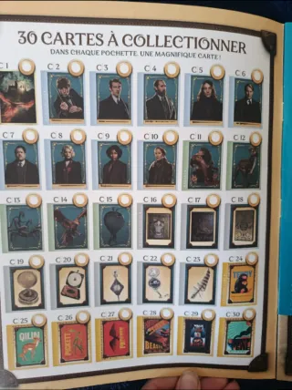 Álbum + 50 sobres Los secretos de dumbledore