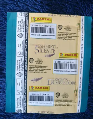 Álbum + 50 sobres Los secretos de dumbledore