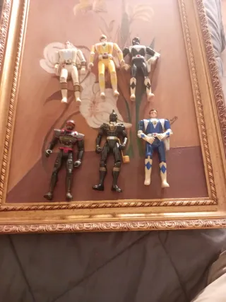 Figuras Power Rangers (8€ c/u)