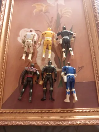 Figuras Power Rangers (8€ c/u)