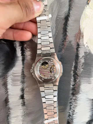 Patek Philippe Nautilus Cronógrafo Esfera Azul