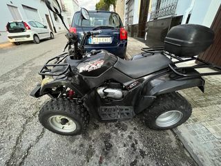Quad Kymco MXU 50 ITV al día