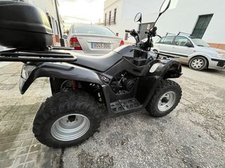 Quad Kymco MXU 50 ITV al día