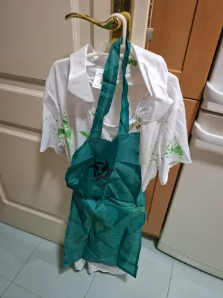 Disfraz Bióloga Zombie Halloween Talla M