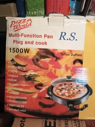 Pizza World Multi-Function Pan 1500W