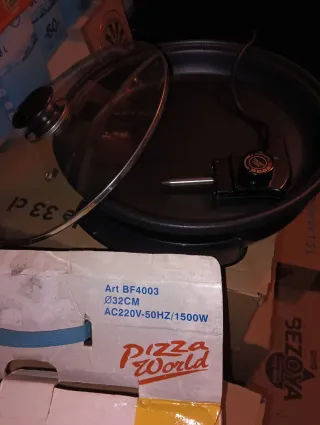 Pizza World Multi-Function Pan 1500W