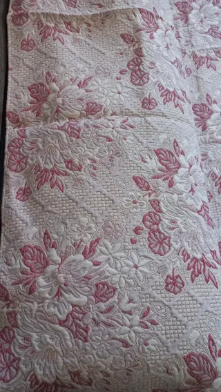 Copriletto Jacquard Matrimoniale Vintage