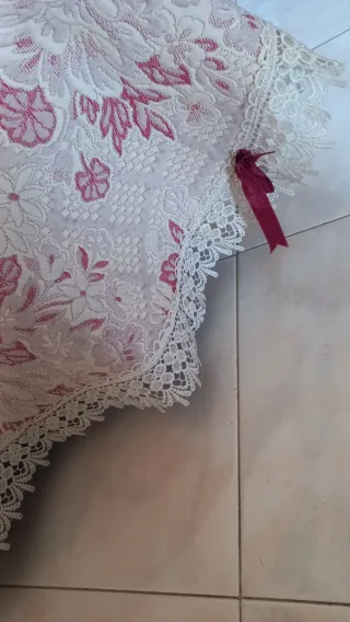 Copriletto Jacquard Matrimoniale Vintage