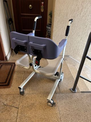 Silla transferencia, silla baño, inodoro,autoservi