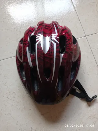 Casco bici infantil Spiderman