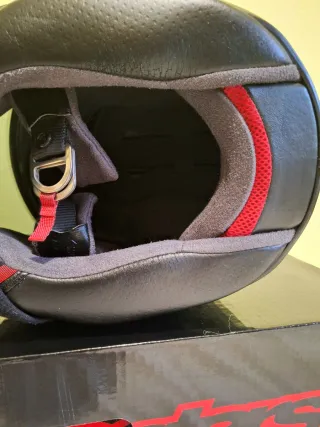 Casco Shoei NXR Negro y Verde