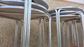 Lote 10 Mesas Terraza Metal