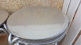 Lote 10 Mesas Terraza Metal