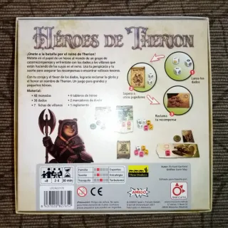 Predator+Héroes Therion+Lama Rock Roll Juegos Mesa