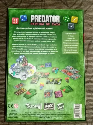 Predator+Héroes Therion+Lama Rock Roll Juegos Mesa