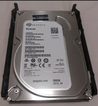 Disco Duro Seagate Barracuda 500GB SATA