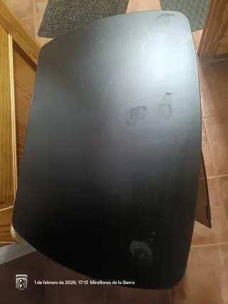 Mueble TV cristal y madera