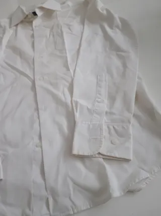 Camisa TEX blanca manga larga