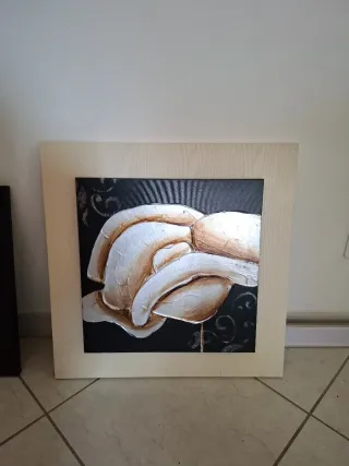 Set 2 Quadri Legno Floreali