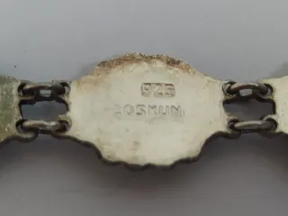 Pulsera Vintage Turquesa Plata 925 Diseño Étnico