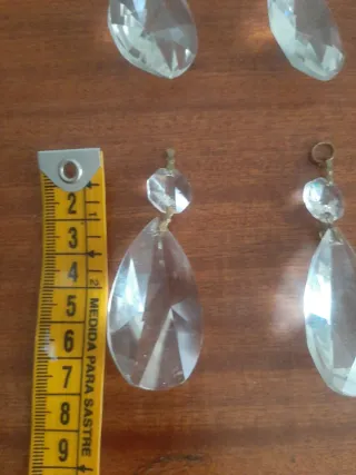 Lágrimas de cristal para lámparas
