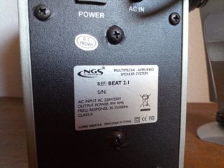 Altavoces 2.1 NGS Beat