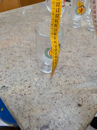 Bicchieri da birra con stemma