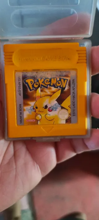 Pokemon Amarillo Game Boy ESP