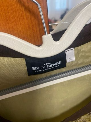 Blusa verde estampada Talla XL