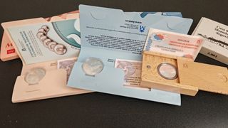 1 Oz Plata Pura FNMT 3 Monedas Proof Oviedo Madrid