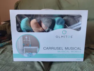 Carrusel musical cuna bebé