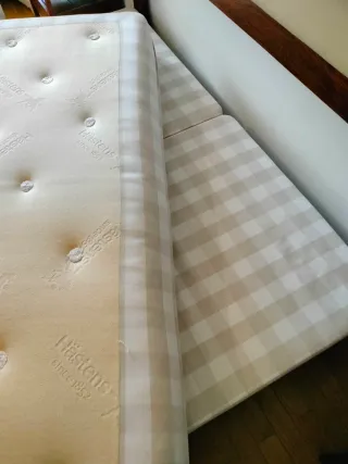 Letto Hästens 180x200 Continental Classic Argento