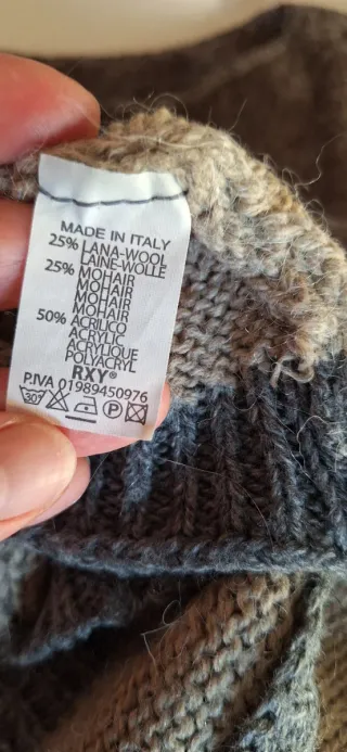 Abito maglia midi senza maniche