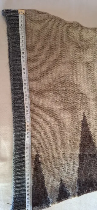 Abito maglia midi senza maniche