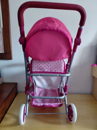 Sillita de juguete gemelar rosa
