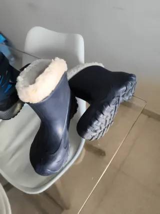 Botas de nieve niño T32/33 azul