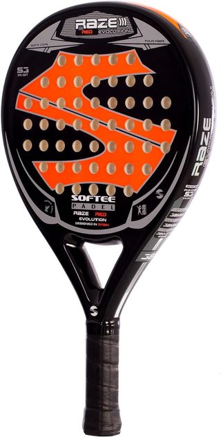 Pala pádel Softee Raze Red + Overgrip y protector