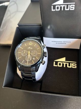 Reloj Lotus Chrono Azul Hombre