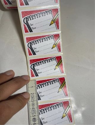 50 Pegatinas Adhesivas