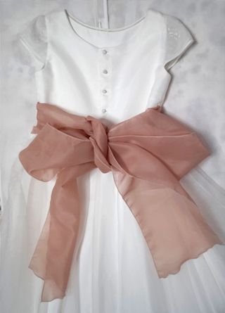 Vestido de Comunión Lola Rosillo Blanco