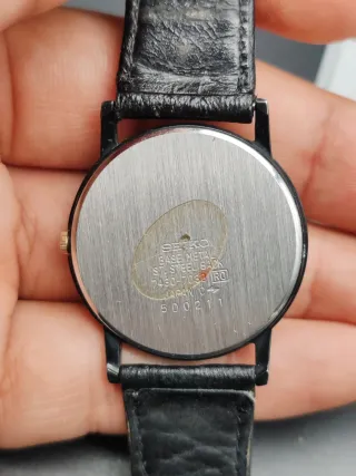 Orologio SEIKO Quartz Vintage Total Black