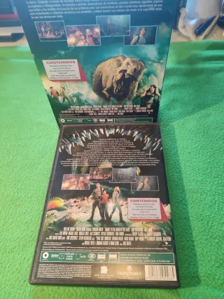 DVD Viaje al Centro de la Tierra 2D/3D y 4 gafas