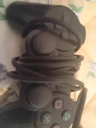 Consola PS2 gris con mandos y juegos + juegos